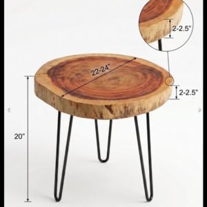 Wooden Round Table